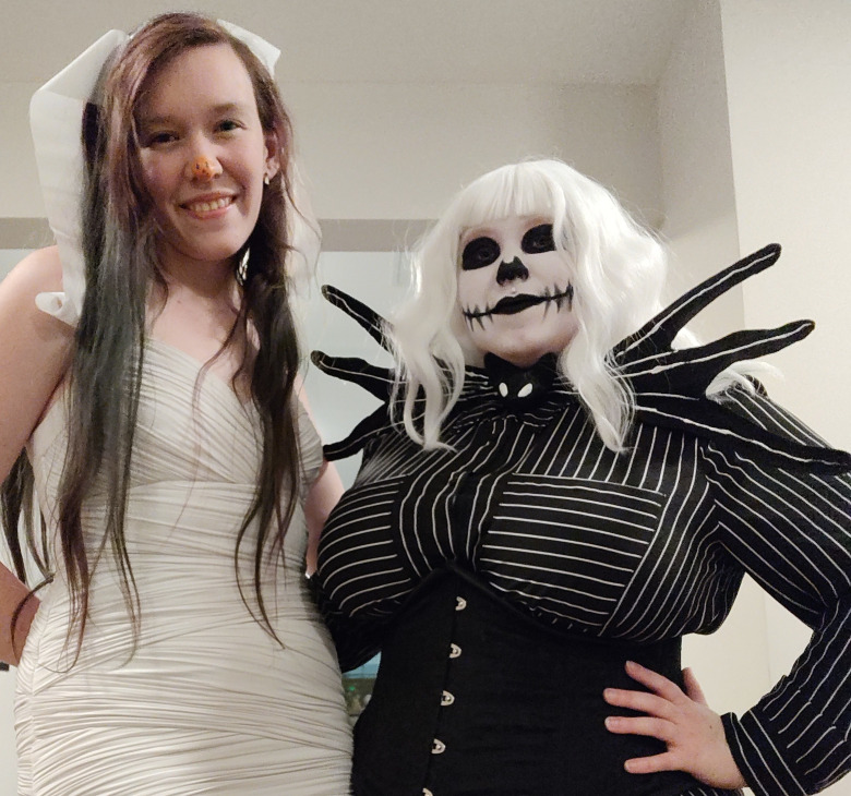 Jack Skellington Cosplay (Kat) on Right